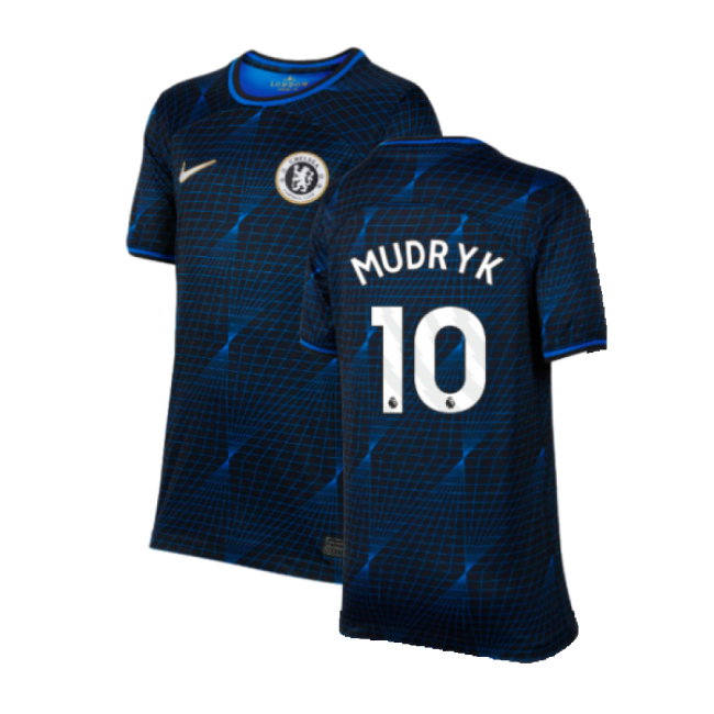 2023-2024 Chelsea Away Shirt (Kids) (MUDRYK 10)-SoccerKits Hub | Buy Soccer Jerseys Online
